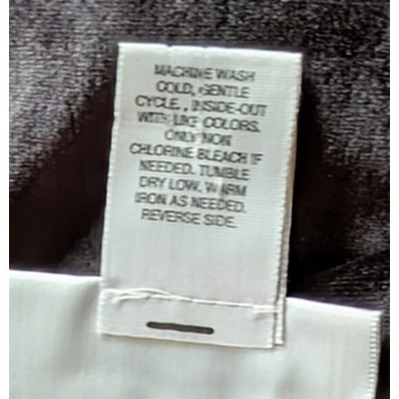 VTG Diane Von Furstenberg Sheath Minidress Medium Black Velvet Burnout Cocktail - Picture 9 of 9